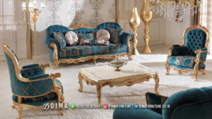 SOFA JEPARA TERBARU MEWAH GOLDEN COLOR 149FI