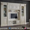 BUFET TV MINIMALIS PUTIH MODERN RARE MODEL 60FI