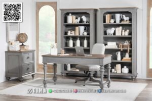 Meja Kantor Elegan Dima Arvelli Rustic Modern Style 106FI
