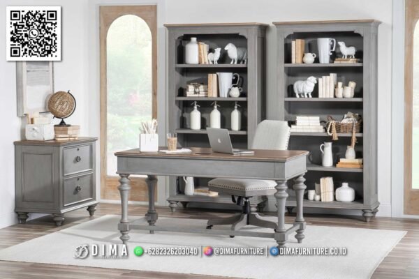 Meja Kantor Elegan Dima Arvelli Rustic Modern Style 106FI