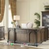 Meja Kantor Mewah Dima Castaro Kayu Solid Elegan 105FI