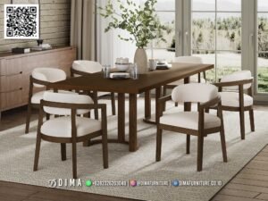 Ruang Makan Mewah Dima Gaya Modern Minimalis 169FI