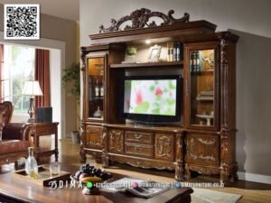 Bufet TV Imperial Ravello Klasik Elegan Jepara Sale 182FI
