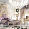 Furniture Kamar Tidur Mewah Cailey – Klasik Modern 179FI