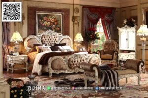 Tempat Tidur Mewah Jepara Ukir – Timeless Royal Look 181FI