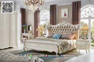 Tempat Tidur Mewah Valerio Ivory Premium Furniture 187FI