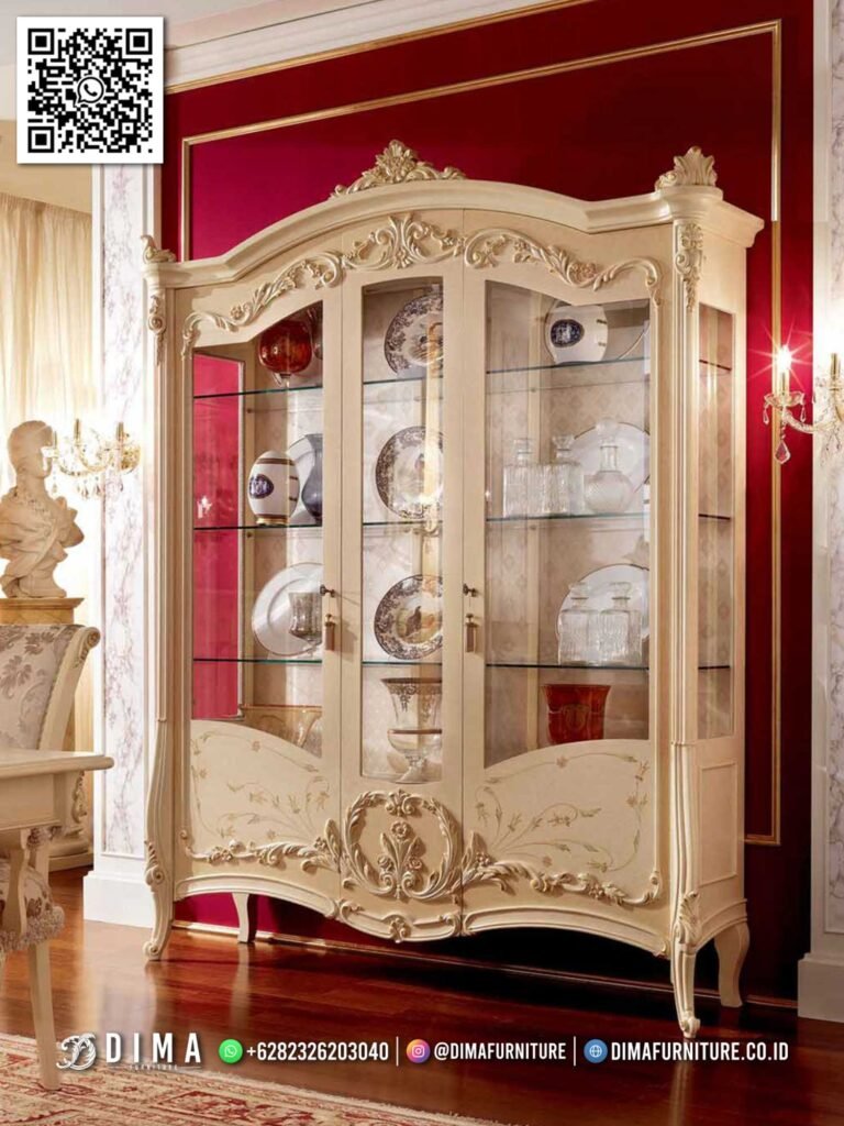 Lemari Hias Kaca Jepara 2026