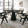 Meja Makan Jati Modern Minimalis Premium Mariette 204FI