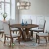 Set Meja Makan Minimalis – Premium Wooden Dining Set 196FI