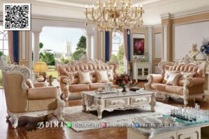 Set Sofa Tamu Jepara Mewah Classic Royal Mebel Berkualitas 209FI
