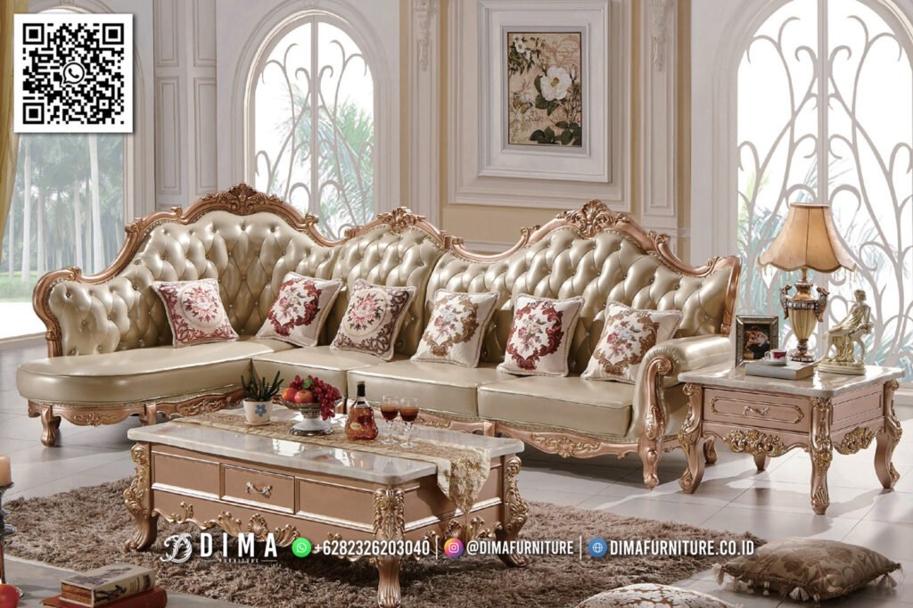 Sofa Sudut Mewah Berkelas