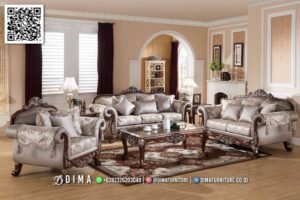 Sofa Tamu Mewah Jepara Classic Elegan Belleza Carving 206FI