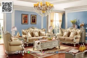 Sofa Tamu Mewah Jepara Classic Royal Darnisha 208FI