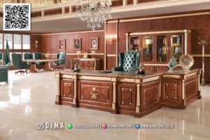 Meja Kantor Direktur Elite Montclair – Furniture Mewah 228FI