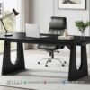 Meja Kantor Executive Modern Atlas Blackwood Premium 222FI
