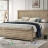 Tempat Tidur Kayu Minimalis Modern Monica Premium 230FI