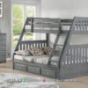Tempat Tidur Tingkat Anak Kayu Jati High Quality 262FI