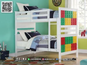 Tempat Tidur Tingkat Anak Lego Colorful Orion 269FI