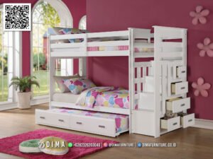 Tempat Tidur Tingkat Anak Multifungsi Charlotte 267FI