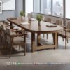 Meja Rapat Kantor Premium Savara Oval Modern 298FI