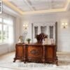 Meja Kantor Executive Jati Elegan Premium Claire 338FI