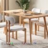 Meja Makan Minimalis Lumière Premium Natural Look 317FI