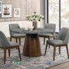 Set Meja Makan Minimalis Celeste Elegan Modern 327FI