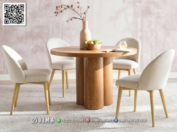 Set Meja Makan Natural Premium Celeste 325FI