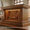 Meja Altar Gereja Jati Last Supper Premium Mewah 346FI