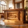 Meja Altar Gereja Jati Ukir Mewah Authentic 348FI