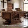 Mimbar Sembahyang, Meja Altar Gereja Valentina Jati 347FI