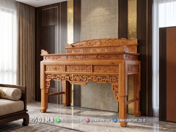 Meja Altar Leluhur Jati Terbaru 392FI