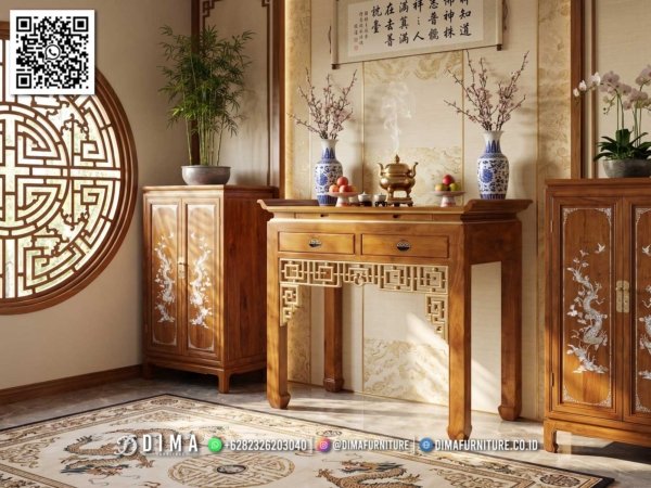 Meja Altar Sembahyang Cina Jati 385FI