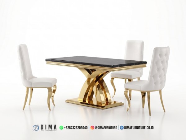Meja Makan Mewah Modern 382FI
