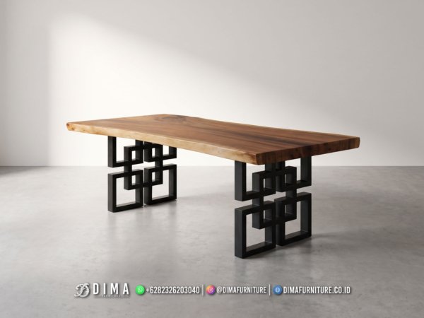 Meja Trembesi Jepara Labyrinth 397FI