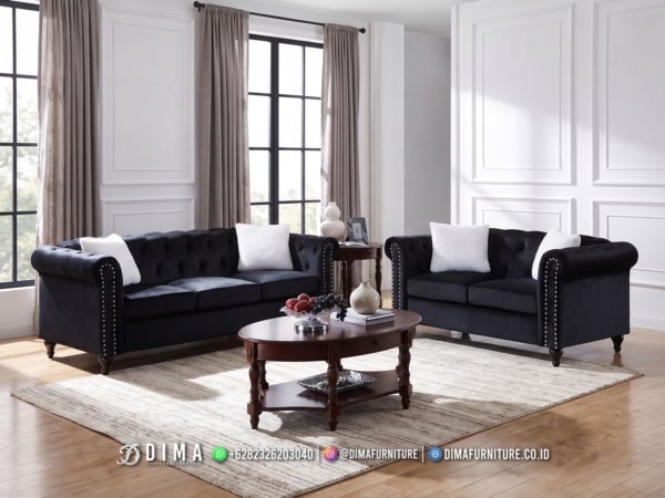 New Set Sofa Tamu Chesterfield Jepara 400FI
