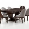 Set Meja Makan Jepara Modern Elegan 384FI