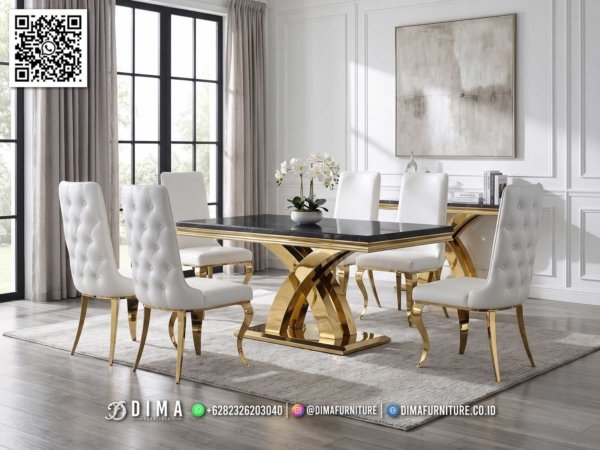 Set Meja Makan Mewah 382FI