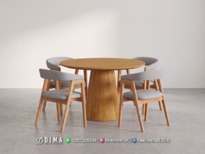 Set Meja Makan Minimalis Beatrice 395FI