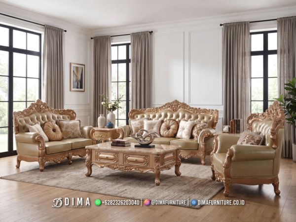 Set Sofa Tamu Jati Sultan Jepara 399FI