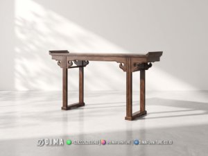 Meja Altar Sembahyang Tian Long Jati Jepara