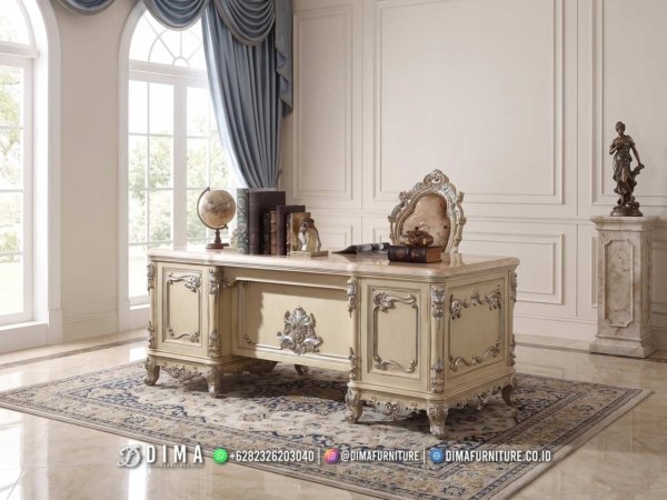 Meja Kantor Ukir Jepara 406FI