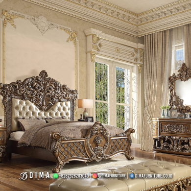 KAMAR SET JEPARA MEWAH CARVING ART ROSEWOOD 48FI