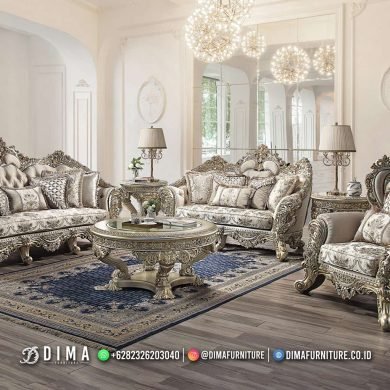 Kursi Sofa Tamu Terbaru Desain Mewah Dan Elegant 55FI