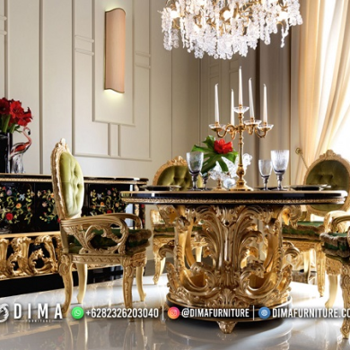 LUXURIOUS MEJA MAKAN SULTAN MEWAH EVELYN 233FI