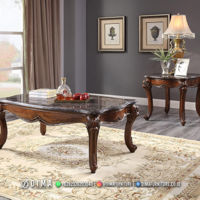 TOP FURNITURE MEJA KOPI JATI, COFFEE TABLE JEPARA 76FI